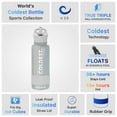 thumbnail image 3 of Coldest Sports Water Bottle with Straw Lid Vacuum Insulated Stainless Steel Bottles Reusable Leak Proof Flask for Sports (32 oz, Supernova Glitter), 3 of 6