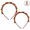 brown-2pack, variant on Hollow Braided Headband Hair Clip, Resin Multi Layer Teeth Headband, 13 x 14cm Bangs Clip Hair Hoop for Daily Styling, Face Washing, Makeup and Casual Outfits