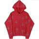 thumbnail image 3 of Sudadera con capucha deportiva para hombre y mujer, sudadera con diamantes de imitación cruzados, abrigo de primavera y otoño, sudaderas con capucha de ocio, sudaderas con capucha de gran tamaño con c, 3 of 5