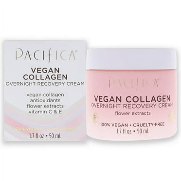 Pacifica Vegan Collagen Overnight Recovery Cream, 1.7 oz Cream