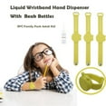 thumbnail image 1 of EGNMCR 3PC Adult Kid Liquid Wristband Hand Dispenser Handwash Gel With Whole Sanitizing Hand Dispenser, 1 of 2