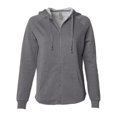 thumbnail image 1 of Independent Trading B03076582 Sweat à Capuche à Fermeture à Glissière Complet pour Femmes California Wave Wash & Ombre - Très Petit, 1 of 1