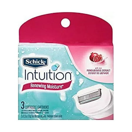 Schick Intuition Renewing Moisture with Pomegranate Extract Razor, 1.0 PACK