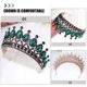 thumbnail image 3 of Corona de boda Tiara nupcial corona de novia diadema tocado de novia accesorio para el cabello de diamantes de imitación, 3 of 6