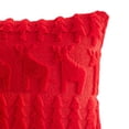 thumbnail image 2 of Fundas Almohada Navideñas Funda Decorativa Felpa Suave (reno) Color Rojo, 2 of 6