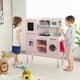 thumbnail image 2 of Costway Juego de cocina de juguete para niños, de madera, de altura ajustable y con sonidos, 2 of 3