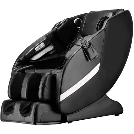 BestMassage Electric Shiatsu Zero Gravity Full Body Massage Chair Recliner with Wireless Bluetooth Speaker, Black