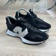 thumbnail image 4 of Mens New Balance 327 Casual Sneakers Shoes Black White Size 6, 4 of 6