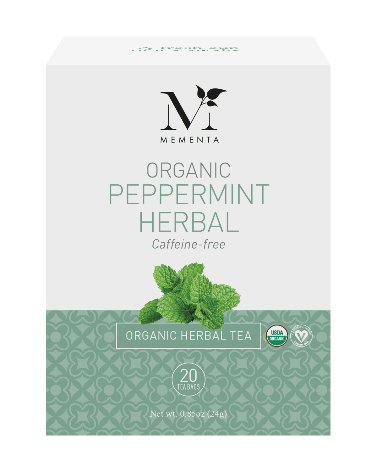 MEMENTA TEA PEPPERMINT ORG 20 BG
