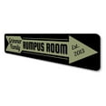 thumbnail image 4 of Rumpus Room Arrow Aluminum Metal Decor Sign - 4x18 inches, 4 of 4