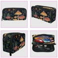 thumbnail image 3 of MUOOUM Pencil Case, Forest Mushrooms and Butterfly Large Capacity Pencil Pouch Stationery Pen Bag, 3 of 7