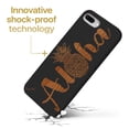 thumbnail image 3 of Case Yard Wooden Case for iPhone-8-Plus Soft TPU Silicone cover Slim Fit Shockproof Wood Protective Phone Cover for Girls Boys Men and Women Supports Wireless Charging Aloha Pineapple Design, 3 of 7