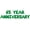 Green, variant on Letter Balloons - 65 YEAR ANNIVERSARY 16" Inch Alphabet Letters Foil Mylar Balloon 65th Anniversary Party Banner (Gold)