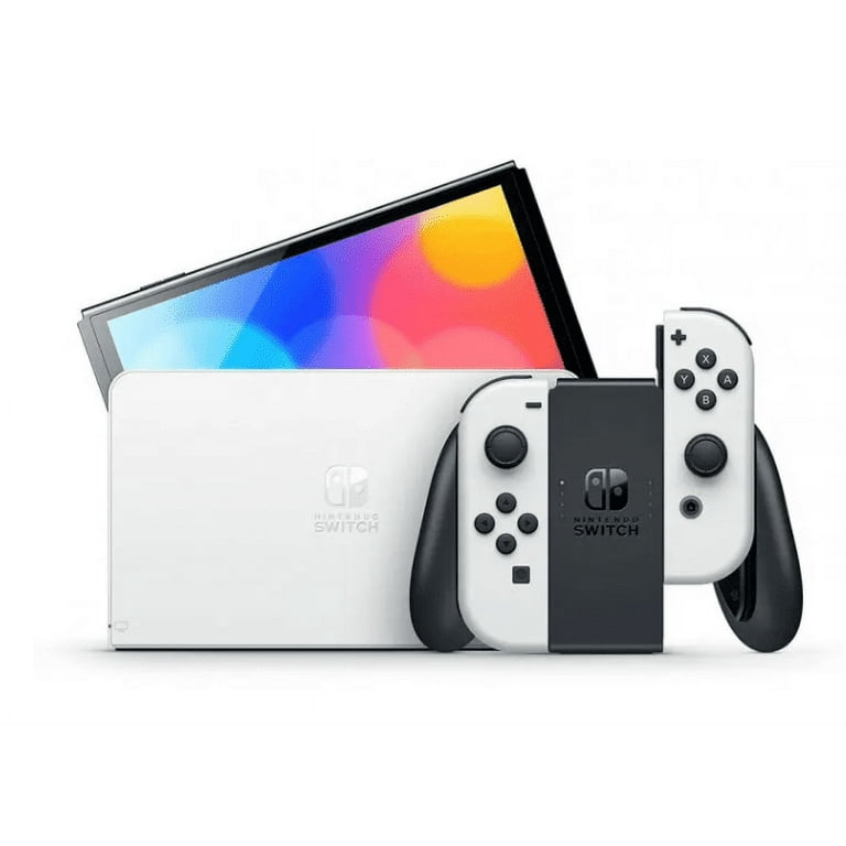 Nintendo Switch ? OLED (Sw Oled) Model w/ White Joy-Con-Powever  Bundle-Import Edition