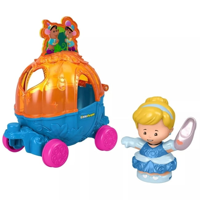 Details about   NEW Fisher Price Little People Cinderella Disney Frozen Parade Princess Float 