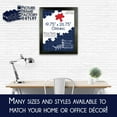 thumbnail image 5 of 19.25" x 26.75" (50x68cm) Picture Frame for Puzzles Photos Artwork 1.25" Black MDF Frame, 5 of 7