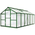 thumbnail image 2 of Yeshouse Walk-In 8x12 FT Polycarbonate Greenhouse, Sturdy Aluminum Frame, Swing Door & Vent Windows for Backyard, 2 of 7