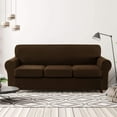 thumbnail image 2 of CHUN YI Housse de Canapé avec Housse de Coussin Séparée Extensible à Carreaux, 2 of 7