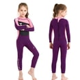 thumbnail image 1 of Kid Wetsuit One Piece Neoprene Swimsuit Sun-Protective for Surfing Diving Swimming Boating In Winter, 1 of 6