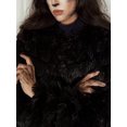 thumbnail image 4 of Liacowi Womens Faux Fur Coats Winter Warm Faux Fur Jacket Long Sleeve Open Front Fleece Outerwear, 4 of 5