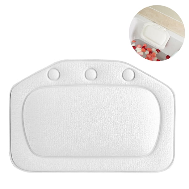 Almohadas para bañeras, almohadas tapizadas de espuma suave para spa, reposacabezas de bañera de PVC, almohadas para la cabeza, el cuello y la espalda, accesorios de baño para uso doméstico Xemadio 2034878-1