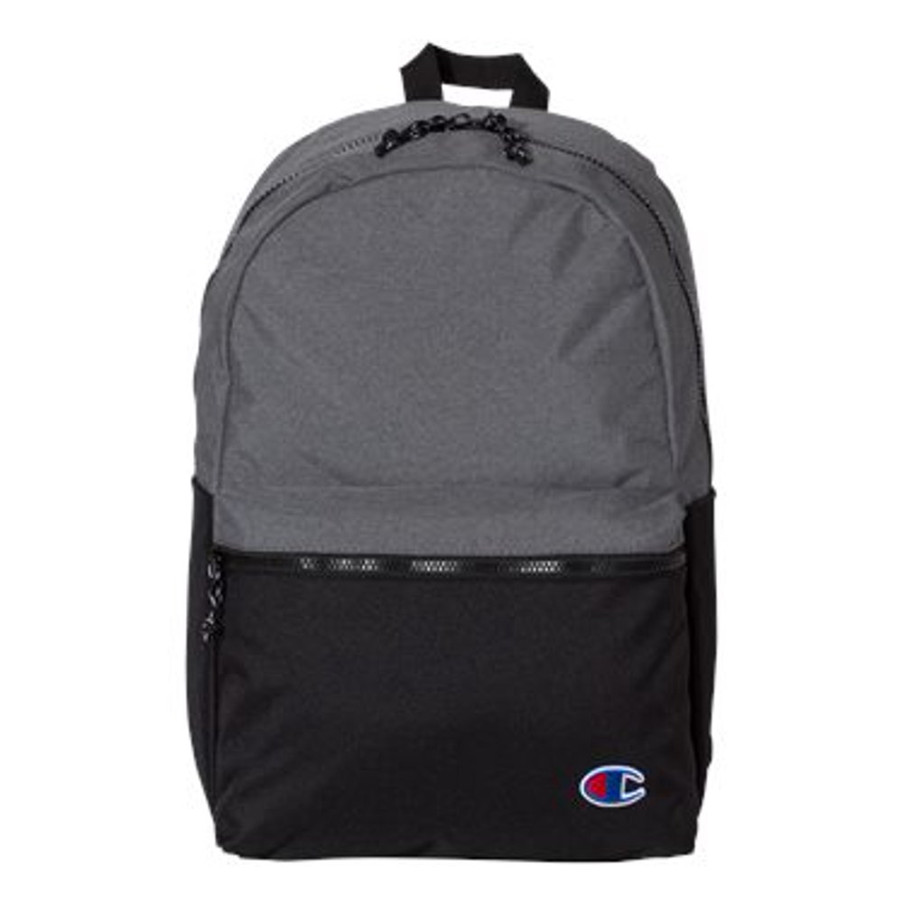 Champion Champion 21L Script Backpack One Size Heather Grey/ Black