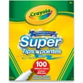thumbnail image 4 of Crayola Super Tips Washable Markers - 100 Count [House & Home], 4 of 5