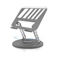 thumbnail image 1 of Soporte para laptop ZSAUTHREE giratorio 360°, ajustable y plegable, 1 of 8