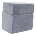 thumbnail image 4 of Reposapiés bajo escritorio, funda extraíble y lavable, reposapiernas ajustable en 3 alturas, almohada tipo taburete para escritorios de ordenador., 4 of 7