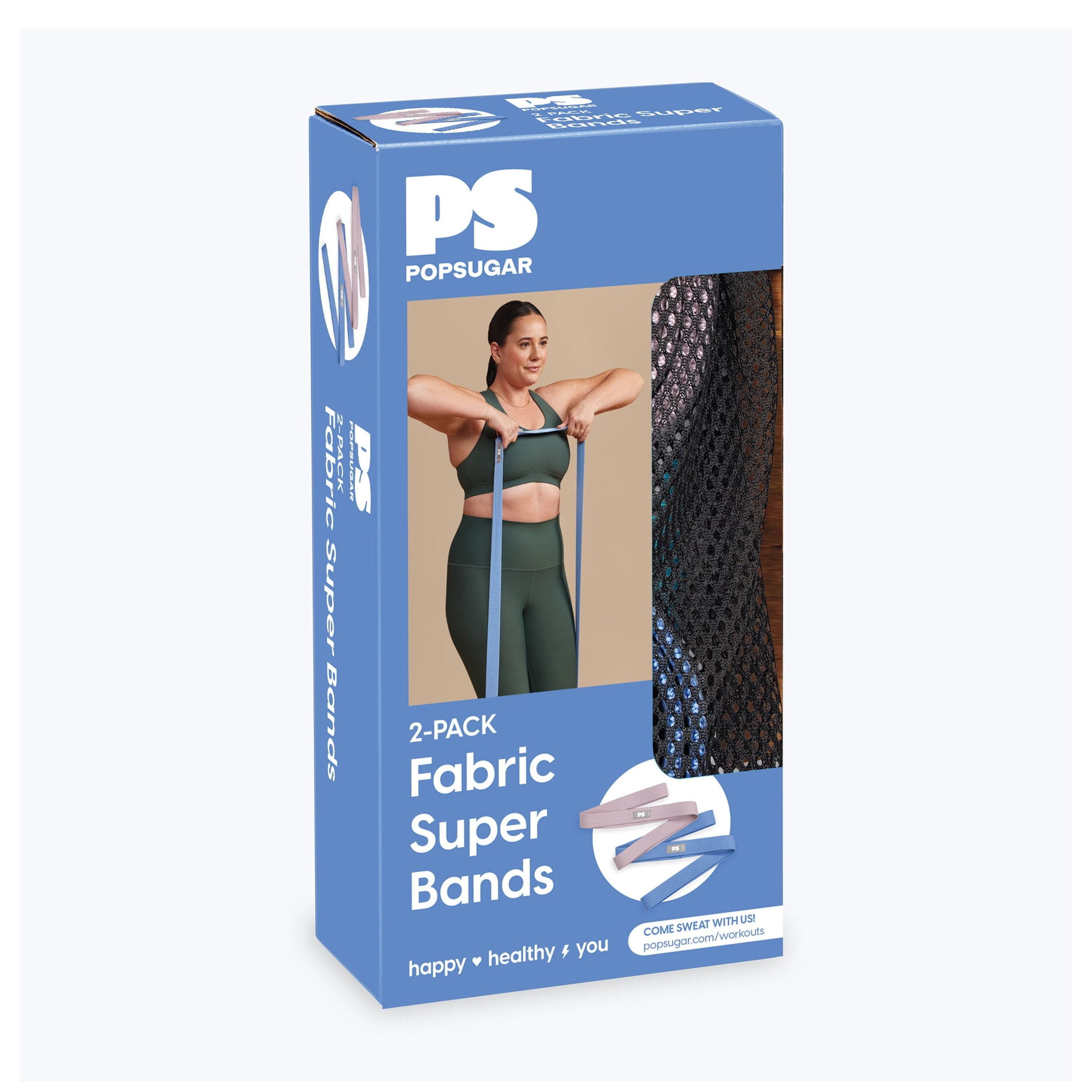 Popsugar Fabric Super Bands, 2 Pack