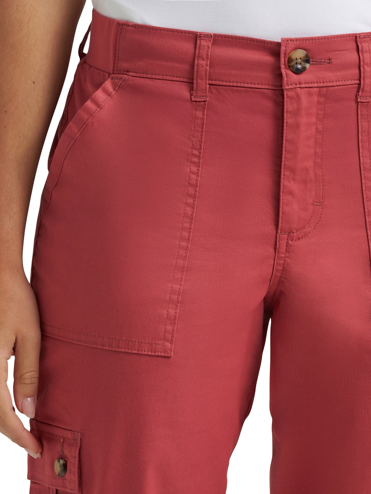 Lee Women's Flex to Go Mid Rise Capri Pants