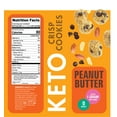New Too Good Gourmet MSF2 Low Carb Keto Snack 2 Pack Peanut Butter