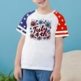 thumbnail image 2 of GERsome 4th of July T-Shirts for Kids Girls Boys Novelty American Flag Patriotic Graphic Tees Short Sleeve Crewneck Indenpendence Day Tshirts, 11-12 Years, 2 of 4