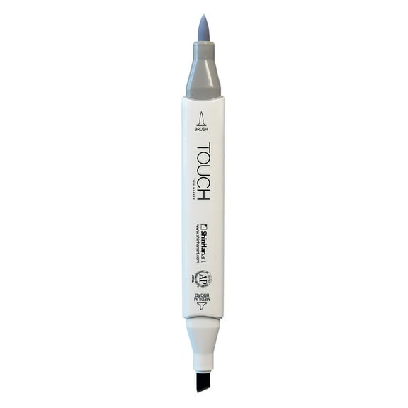 Touch Twin Brush Markers cool grey 0.5, CG0.5 (pack of 3)