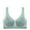 Green, variant on Kovlvoll Womens Seamless Wireless Bras No Underwire Full Coverage Support V Neck with Padded Comfy Everyday Bralette