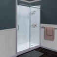 thumbnail image 7 of Miseno MSD6076CLSR-BN 76" High X 60" Wide Frameless Sliding Shower Door - Nickel, 7 of 7