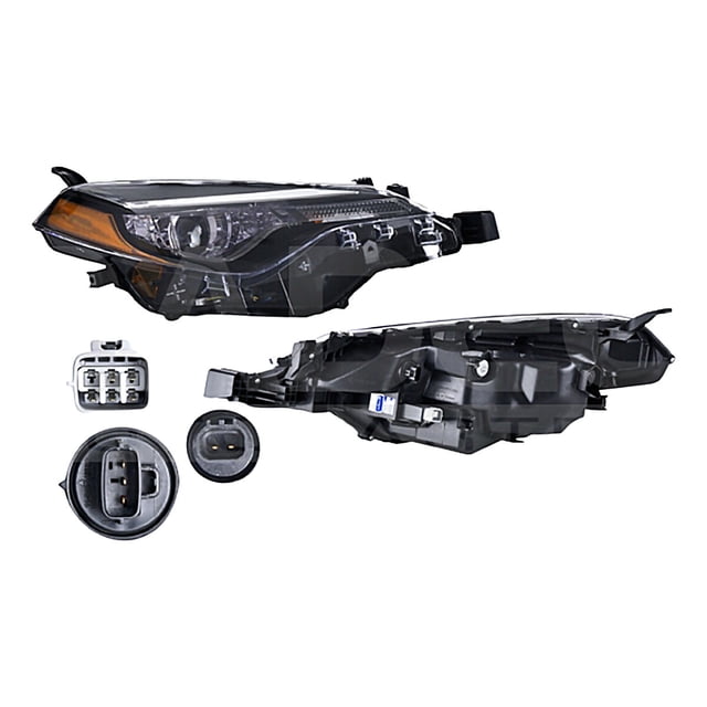 Faro Corolla 2017 A 2018 Toyota Der Biled C/Luz Día DEPO .