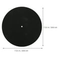 thumbnail image 2 of SEWACC 2Pcs Vinyl Record Player Felt Mat Anti Shaking Slipmat for Turntable Accessories, 2 of 8