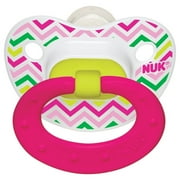 NUK 6-18 Months Chevron Pacifiers, 2 Pack
