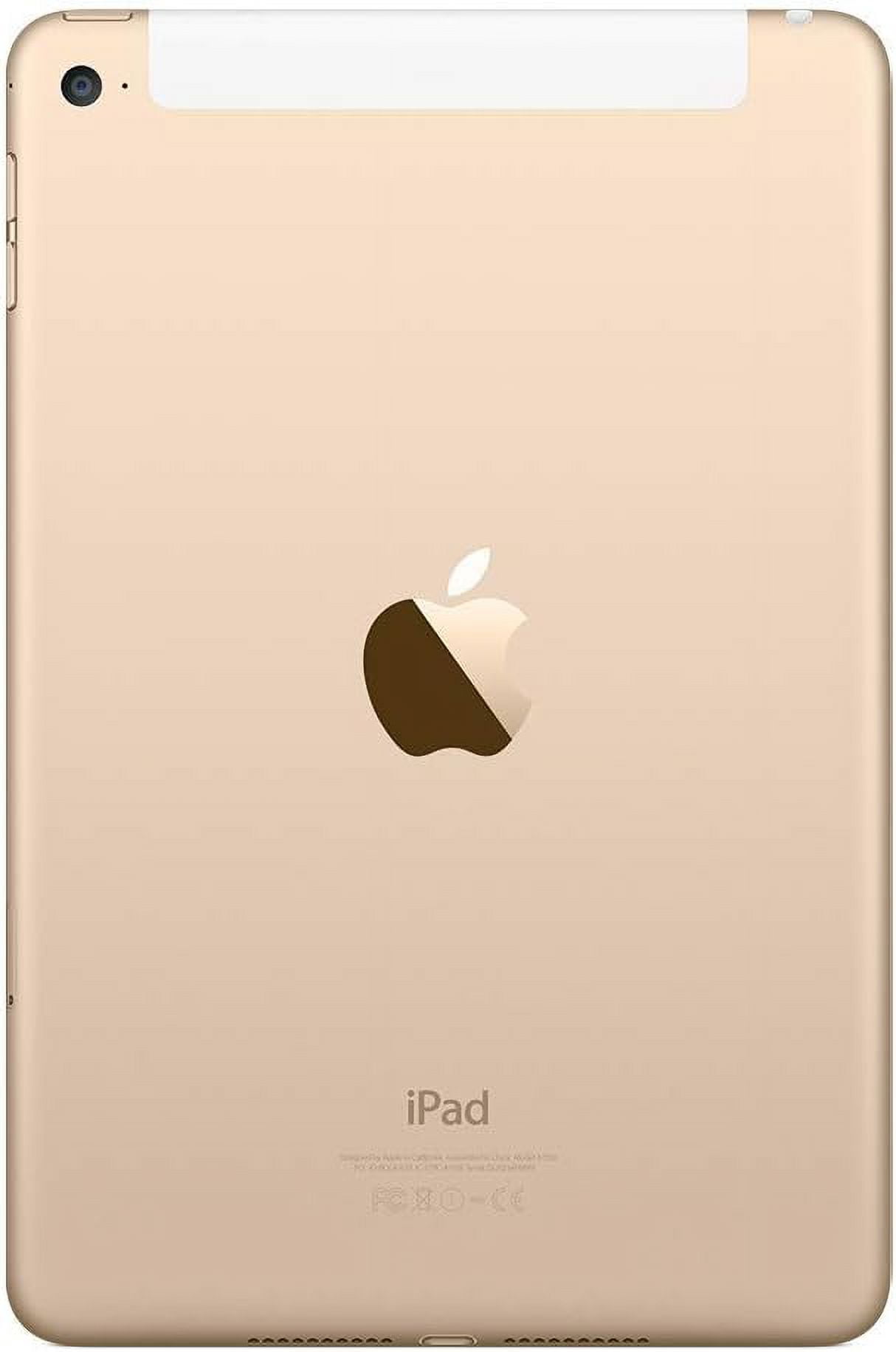 Apple iPad Mini 4 128GB ( WiFi + Cellular ) - Certified