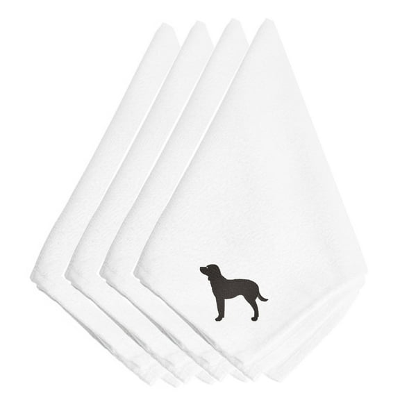 American Water Spaniel Embroidered Napkins Set of 4