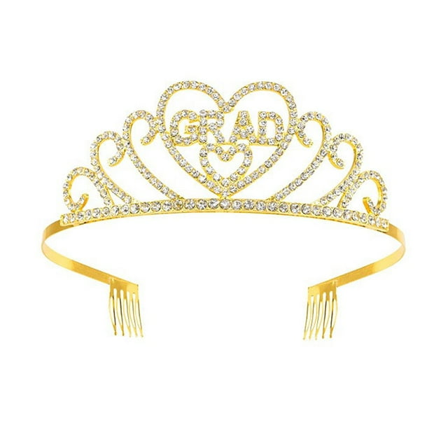 Etiquette Shoulder Strap Soft Cloth Letters Printed Colorful Ribbon Rhinestone Inlay Headdress Decoration Accessories Graduation