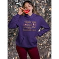 thumbnail image 2 of I Hate You Least Among Humans Hoodie Women -Smartprints Designs, Female x-Large, 2 of 4