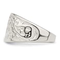 thumbnail image 4 of 925 Sterling Silver Solid Polished Swirl Design Ring Size 8 - 6.5 Grams -  Jewelry Gift for Mom, 4 of 6