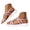 Red, variant on Platform Sandals Women Memory Foam Strappy Orthopedic Wedges Slip on Slides Comfortable Summer Beach Walking Shoes with Back Strap Black Size 6