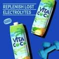 thumbnail image 5 of (3 pack) Vita Coco Coconut Water, Nutrients & Electrolytes Rich, Pineapple, 33.8 fl oz Tetra, 5 of 9