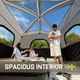 thumbnail image 3 of Carpa HAPPY TRAVEL para 6 Personas, Impermeable, Estilo Cabaña con Cubierta para Lluvia, 3 of 9