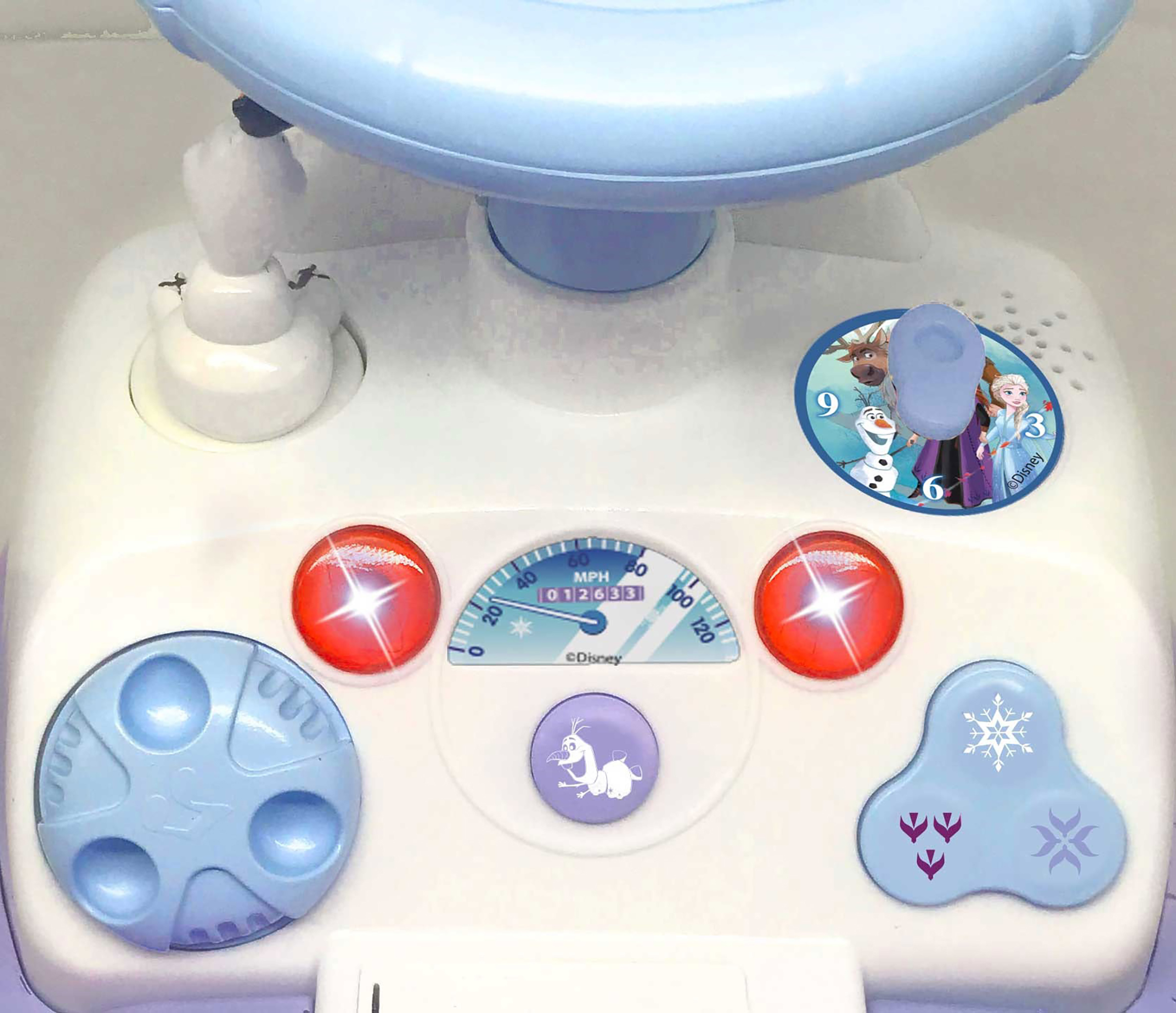 Kiddieland Toys Frozen 2 Magical Lights and Sounds Snow Globe Ride-on Toy, Boys & Girls 1 Years and up - image 3 of 3