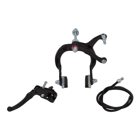 Fenix Cycles Classic MX Brake Alloy Bicycle (Black, Front)