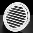 thumbnail image 2 of Bgsha Grille de Ventilation Ronde en Acier Inoxydable 304 pour Mur Extérieur, 2 of 8